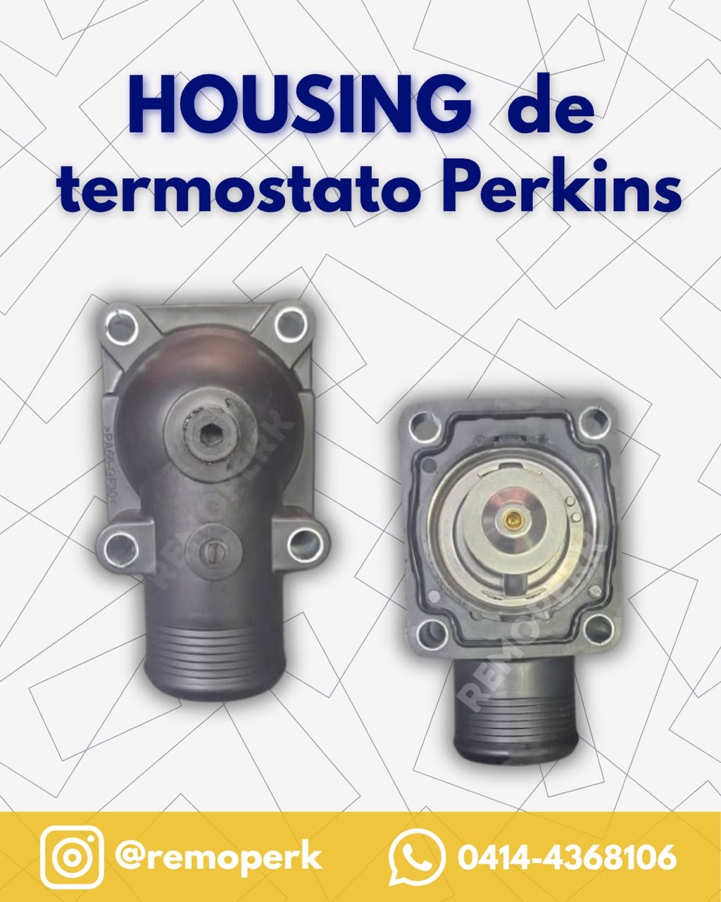 Housing de termostato Perkins